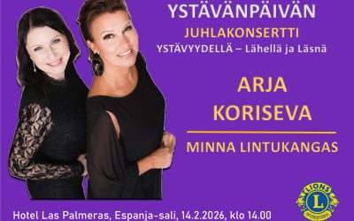 Arja Korisevan ystävänpäivän konsertti